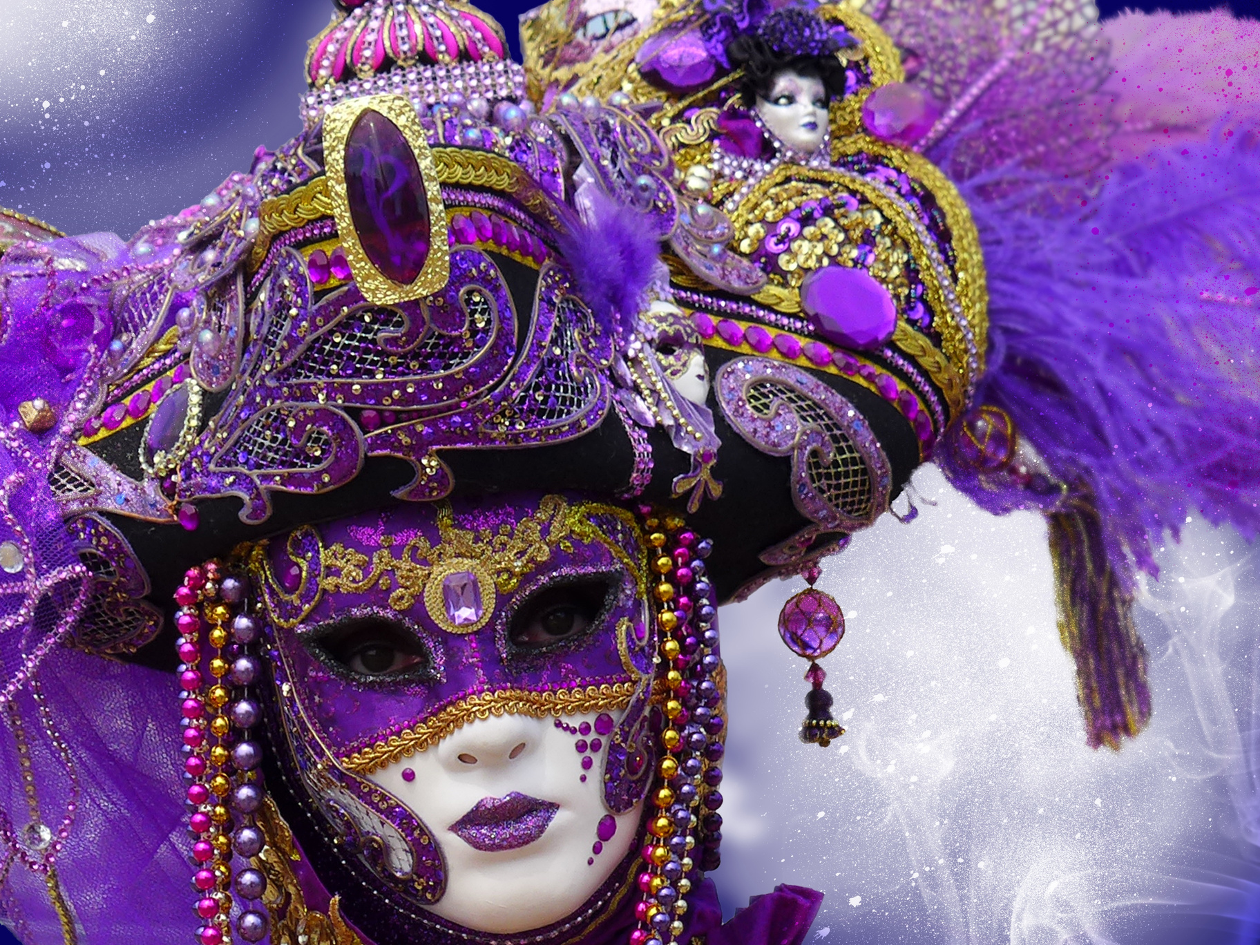 Carnival Mask, Venice, Italy